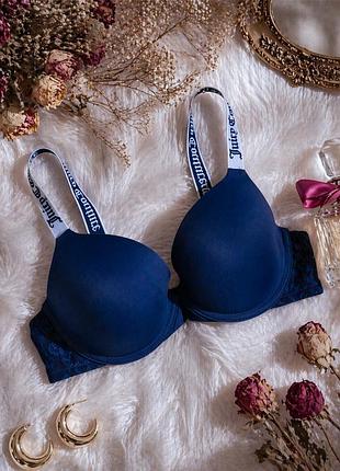 Бюстгальтер juicy couture пуш ап push up 34c 75с бра бралет бюстье лиф лифчик гладкий джуси кутюр