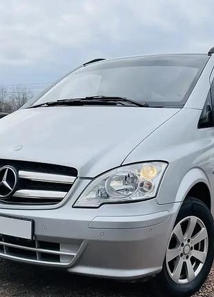 Х/н mercedes vito 639 2010-2014 накл. на передню решітку 4шт (tan24)