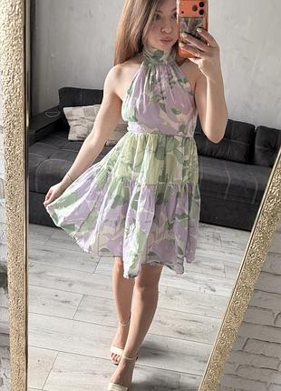 Сукня з відкритою спиною asos