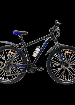 Titan велосипед titan urban 29" 21" черный-синий