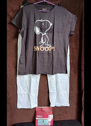 Костюм женский домашний  peanuts, snoopy, l, eur 44-46