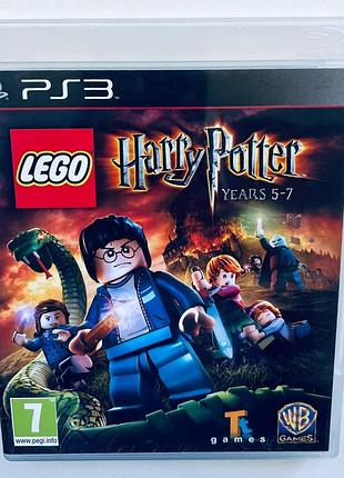 Lego harry potter years 5-7, б/в, англійська версія - диск для playstation 3