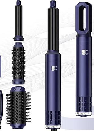 Стайлер для волос air styler 6 в 1 с феном, плойкой