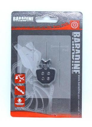 Колодки під дискове гальмо baradine ds-31