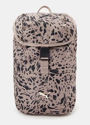 Маленький рюкзак женский puma pop small backpack. принтованый рюкзак пума. небольшой рюкзак мешок для формы