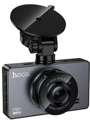 Автомобильный видеорегистратор hoco dv14 | 720p, угол обзора 120°, с аккумулятором 200 мач, экран 3"