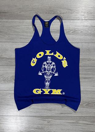 Новая спортивная майка для бодибилдинга голдс джим gold's gym stringer, xl, новая