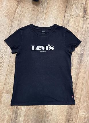 Футболка чорна левіс levi’s