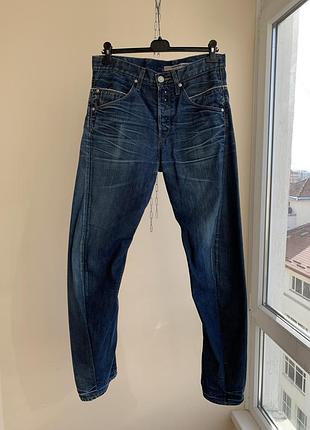 Вінтажні чоловічі з перекрученим швом levis engineered jeans
