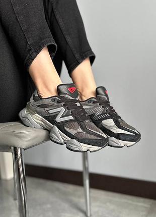 Кроссовки new balance 9060 black/grey