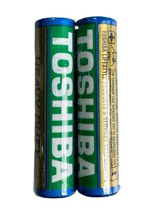 Батарейка солевая toshiba aaa r3 минипальчиковая (трей)