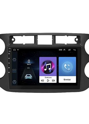 Штатна магнітола 9" lesko для volkswagen tiguan i 2007-2011 1/16gb/ wi-fi optima вольксваген шт.
