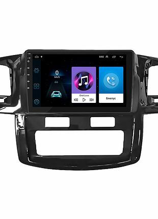 Штатна магнітола 9" lesko для toyota fortuner i 2005-2015 1/16gb/ wi-fi optima тойота шт.