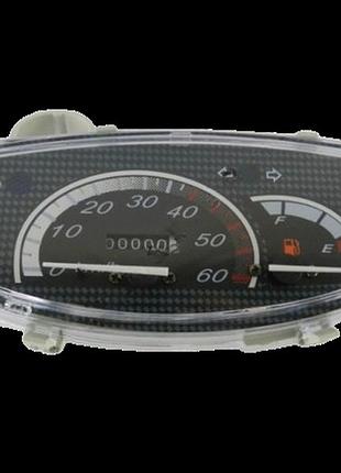 Спидометр (панель приборов) в сборе honda dio af-27/28 / tact af-30/31 / 4t китаец 60 км/ч