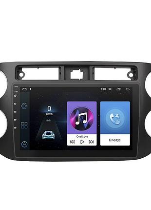 Штатная магнитола lesko для volkswagen golf plus ii 2009-2014 экран 9" 1/16gb wi-fi gps base шт