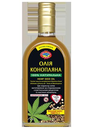 Конопляное масло (нераф.), 350 мл
