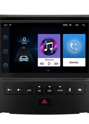 Штатная магнитола lesko для lexus gs iii рестайлинг 2007-2011 экран 9" 1/16gb wi-fi gps base 3шт
