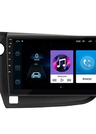 Штатная магнитола lesko для honda insight ii 2009-2011 экран 9" 1/16gb wi-fi gps base шт