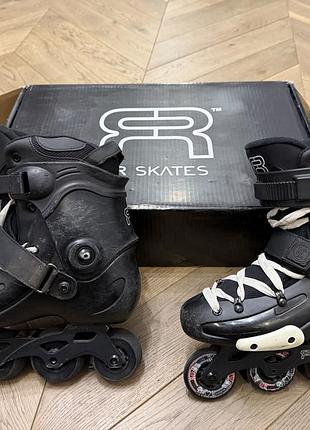 Фріскейт ролики fr skates seba frx 80 чорні 44 розмір