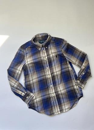 👔 стильна сорочка ralph lauren у клітинку