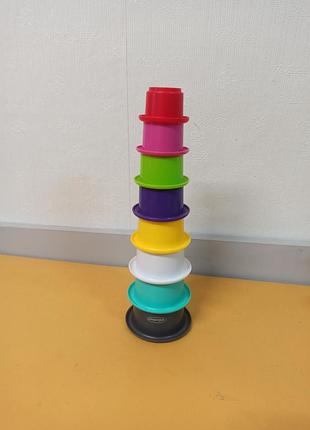 Пирамидка чашки infantino stack 'n nest