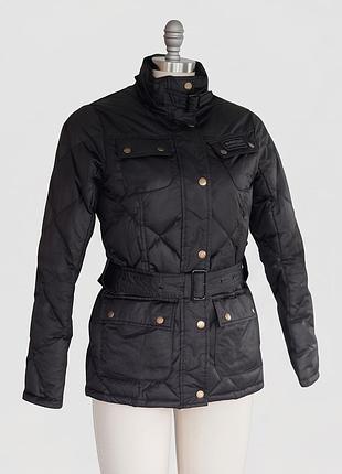 Куртка пуховик дорогого бренду barbour