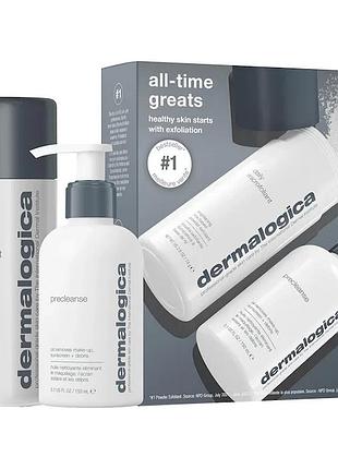Набір для очищення шкіри обличчя dermalogica all-time greats set