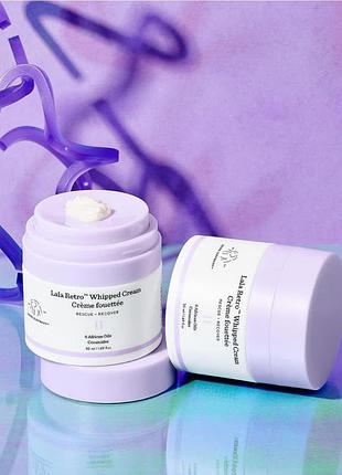 Крем для обличчя з керамідами drunk elephant lala retro™ nourishing whipped refillable moisturizer 50 мл