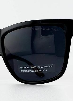 Солнцезащитные очки porsche design polarised 1603-1 с поляризацией черный черный темный