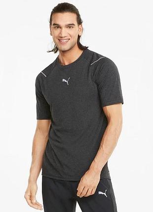 Мужская беговая футболка с коротким рукавом из шерсти puma
