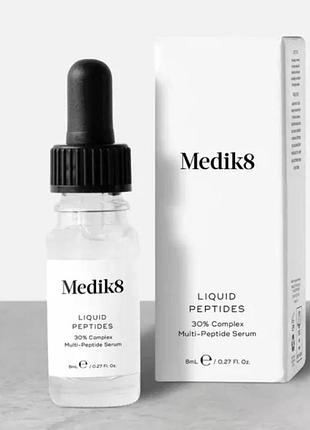 Сироватка з пептидами medik8 liquid peptides travel size 8 мл