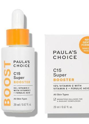 Сироватка бустер із вітаміном c paula's choice c15 super booster