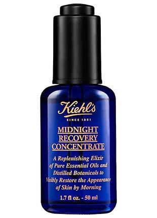 Ночной восстанавливающий концентрат для лица kiehl`s midnight recovery concentrate 50 мл