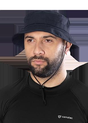 Панама boonie 2.0 canvas темно-синяя