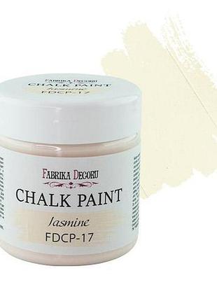 Меловая краска chalk paint жасмин 150ml