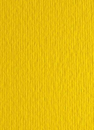 Бумага для дизайна elle erre b1 (70*100см), no07 giallo, 220г/м2, желтый, две текстуры, fabriano