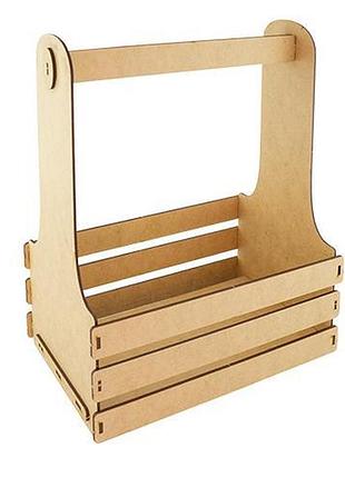 Кошик для подарунків, квітів і фруктів, набір diy #344, mdf