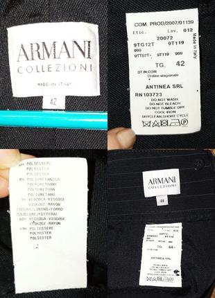 Armani collezioni костюм юбка жакет винтаж деловой костюм3 фото