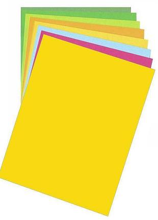 Папір для дизайну fotokarton b2 (50*70см) №14 бананово-жовтий, 300г/м2, folia