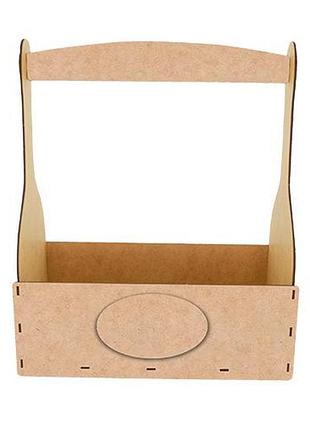 Корзинка для подарков, цветов и фруктов, 290х150х350 мм, набор diy #345, mdf