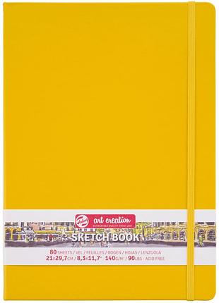 Блокнот для графіки talens art creation а4 140г/м2 80л golden yellow royal talens