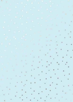 Лист односторонней бумаги с серебряным тиснением, дизайн silver drops blue, 30,5см х 30,5см