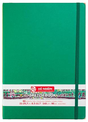 Блокнот для графики talens art creation а4 140г/м2 80л forest green royal talens
