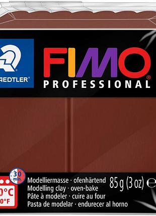 Пластика для бижутерии professional шоколадная 85г fimo