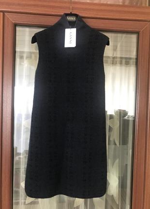 Платье шерстяное стильное модное ganni размер s