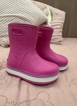 Дитячі чобітки crocs (22-23 розмір)