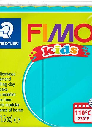 Пластика fimo kids, смарагдова, 42 г, fimo