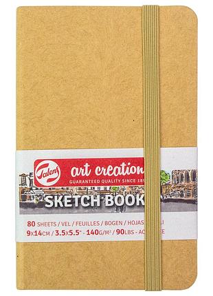 Блокнот для графики talens art creation 140г/м2 80л kraft royal talens