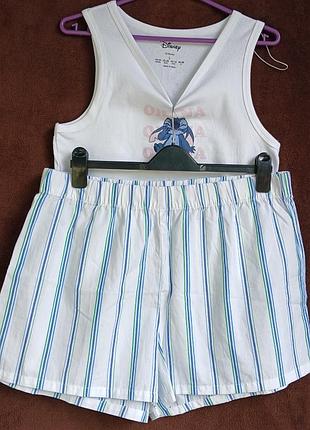 Костюм женский с шортами ситч,  l, eur, 42-44