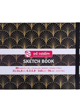 Блокнот для графіки talens art creation а5 (14,8х21 см) 140г/м2 80л art deco royal talens